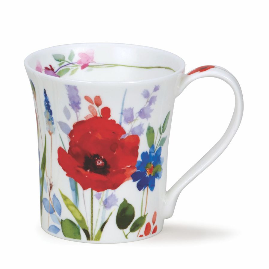 Dunoon Wild Garden Poppy Mug image 0